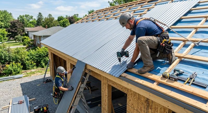 Sheet Roofing Installation in Danbury, CT