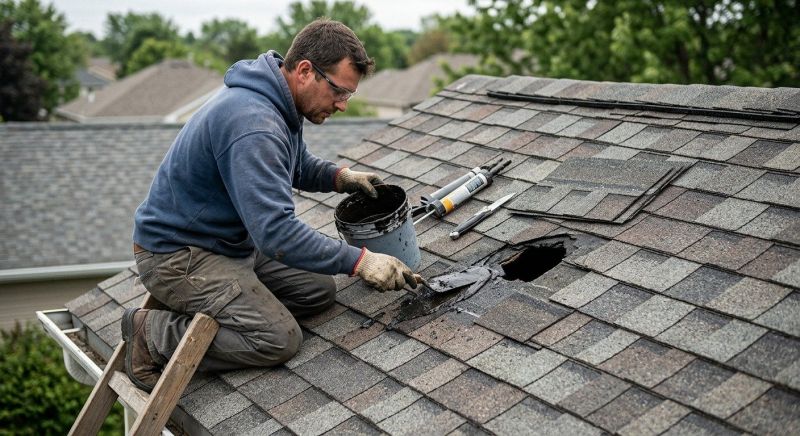 Shingles Repair in Darien, CT