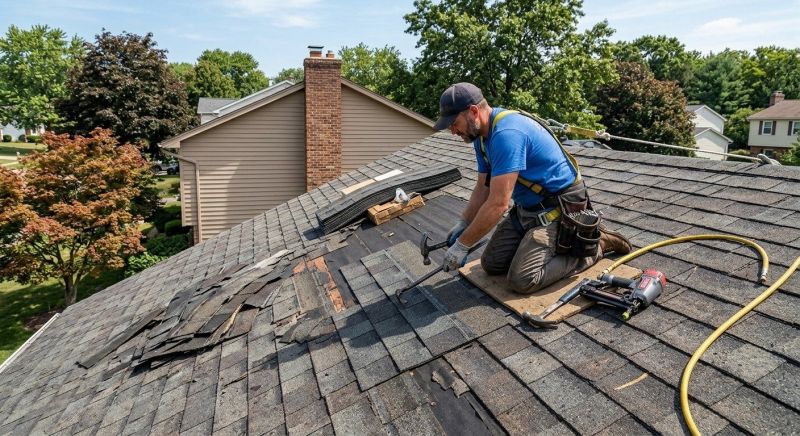 Shingles Repair in Newtown, CT