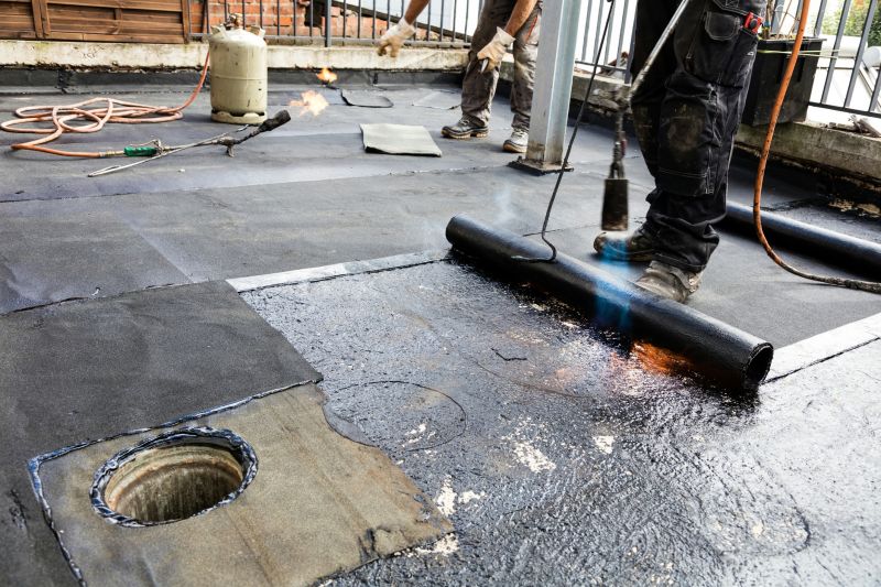 Single Ply Roof Installation in Port Jefferson Station, NY