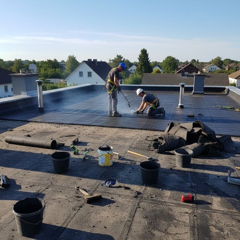 Single Ply Roof Repair in Monroe, CT