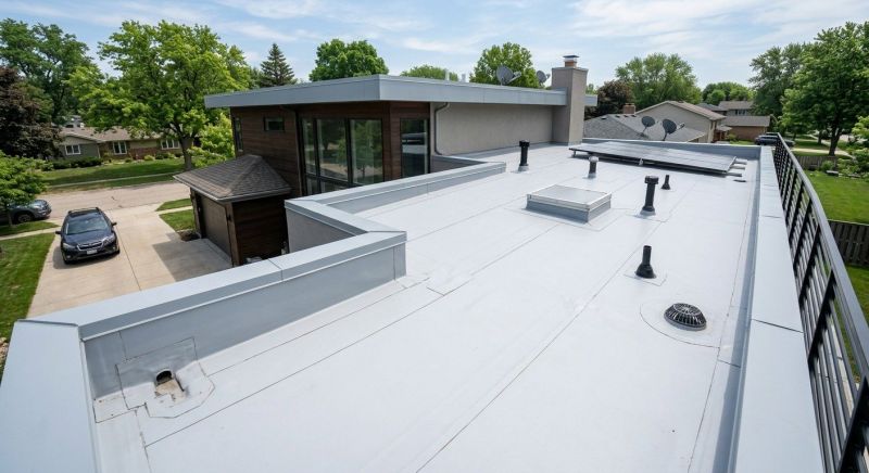 Single Ply Roof Replacement in Orange, CT