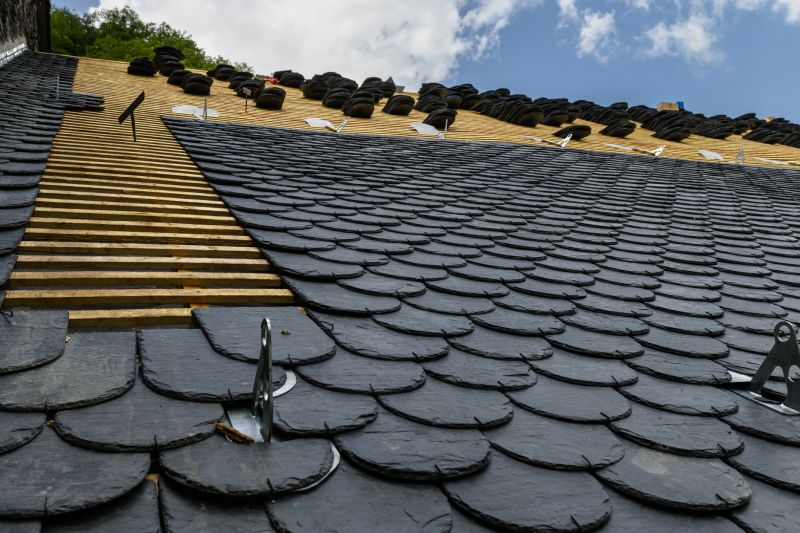 Slate Roof Construction in Oxford, CT