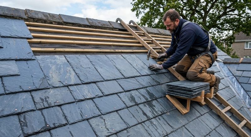 Slate Roof Installation in Stamford, CT