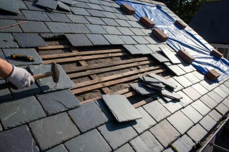 Slate Roof Repair in Bridgewater, CT