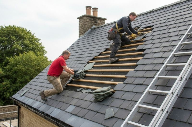 Slate Roof Repair in Derby, CT