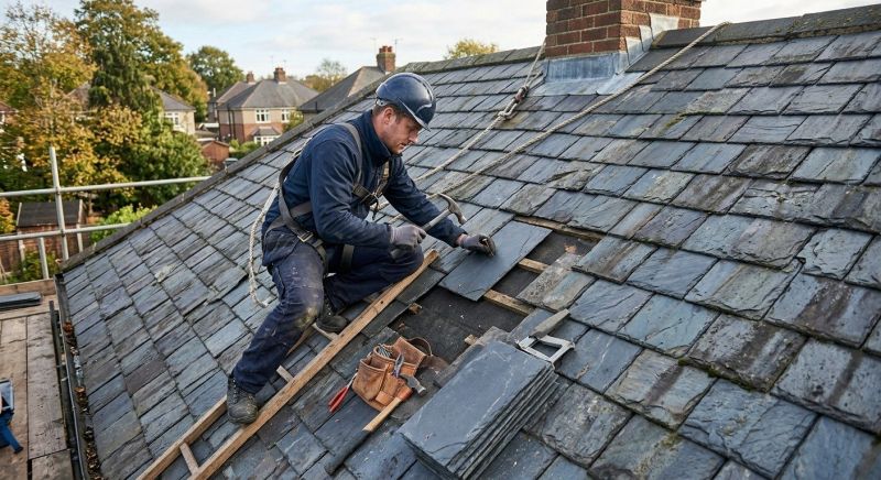 Slate Roof Repair in Old Greenwich, CT