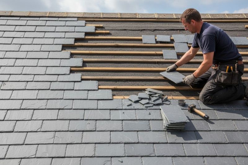 Slate Roof Repair in Old Greenwich, CT