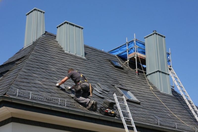 Slate Roof Repair in Ridgefield, CT