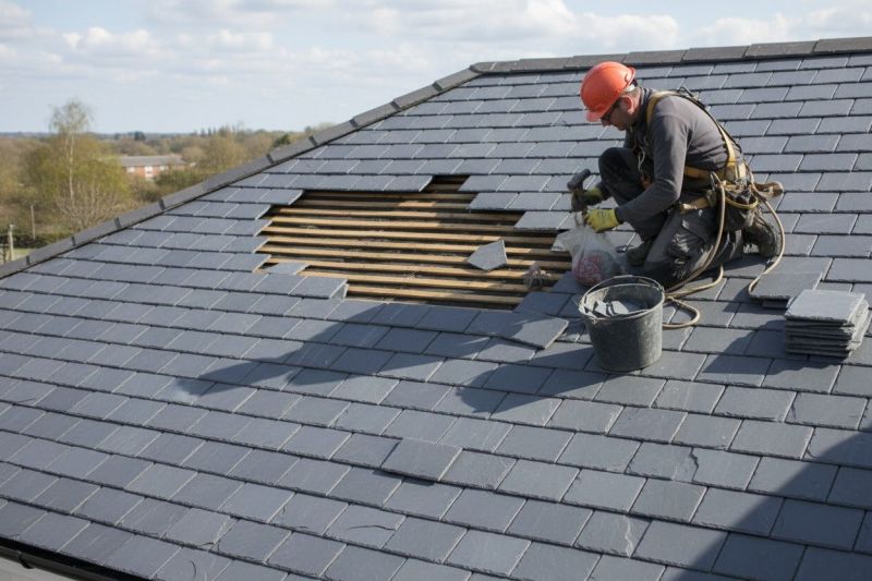 Slate Roof Repair in Westport, CT