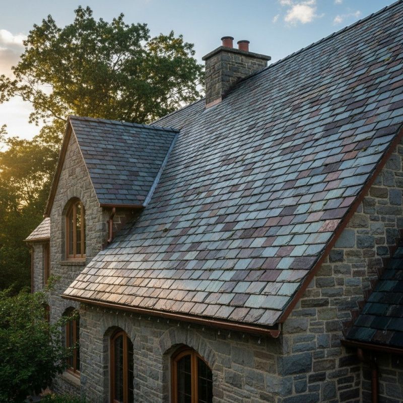Slate Roof Replacement in Fairfield County, CT