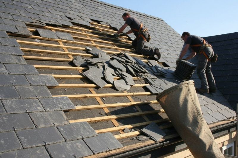 Slate Roof Replacement in Monroe, CT