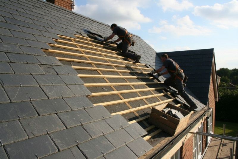 Slate Roof Replacement in Woodbury, CT