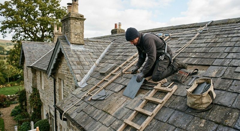 Slate Shingles Repair in Redding, CT
