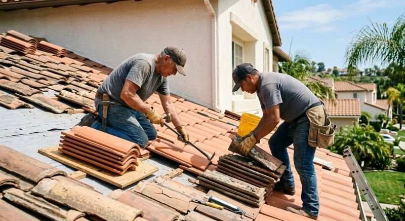 Spanish Tile Roof Repair in Bridgeport, CT
