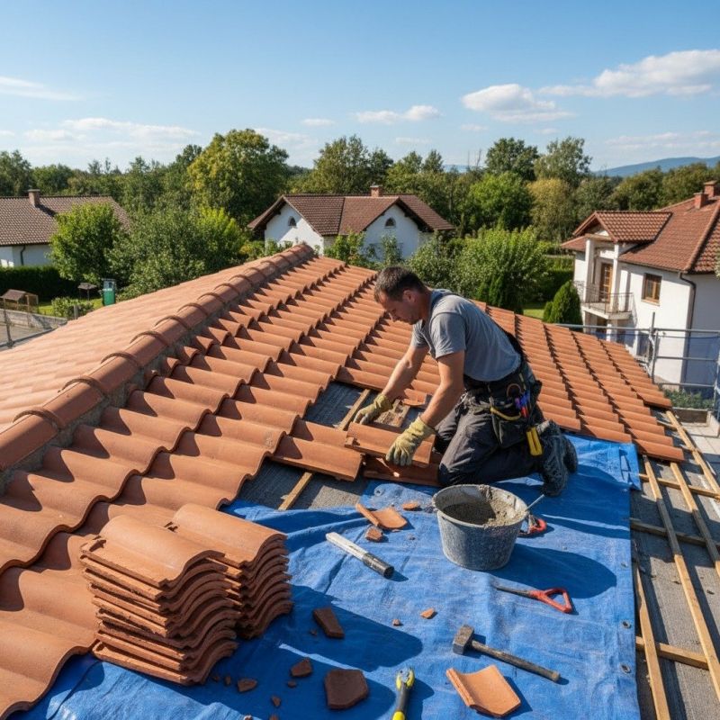 Spanish Tile Roof Repair in Bridgeport, CT