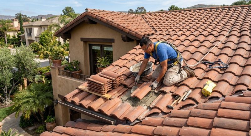 Spanish Tile Roof Repair in Bridgeport, CT