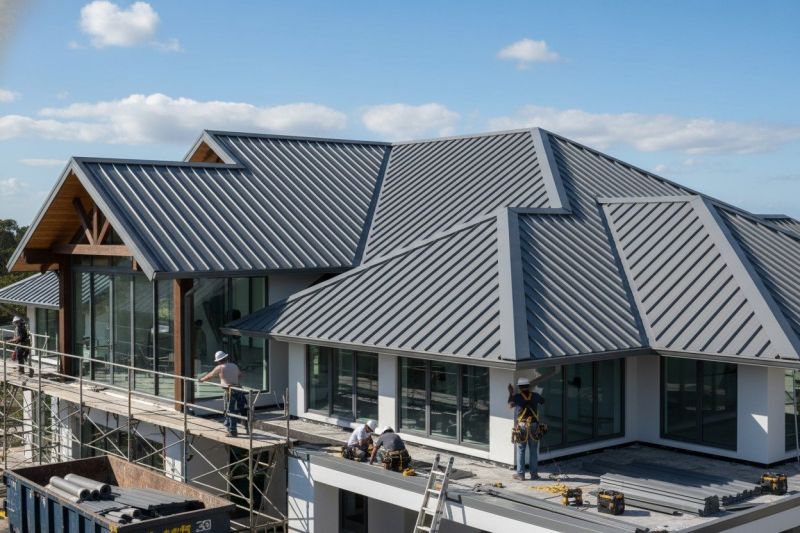 Steel Roof Replacement in Branford, CT