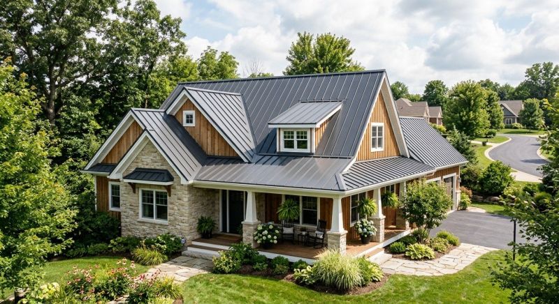 Steel Roof Replacement in Redding, CT