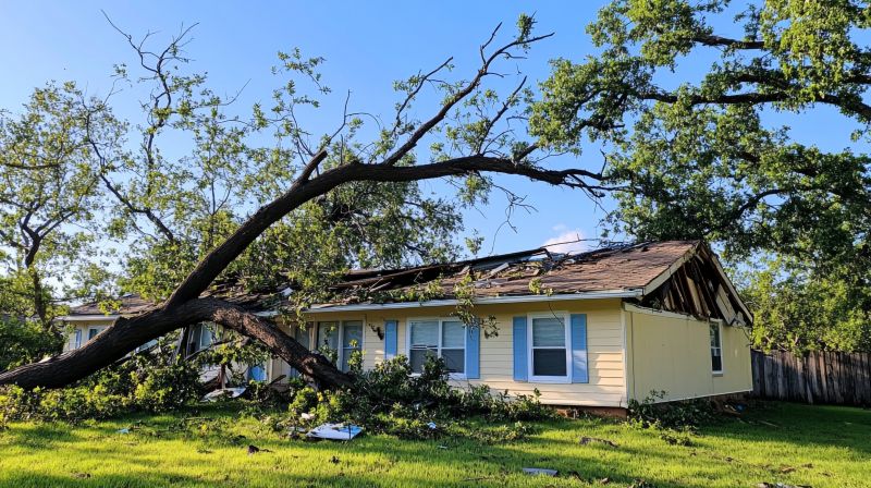 Storm Damage Roof Repair in Trumbull, CT