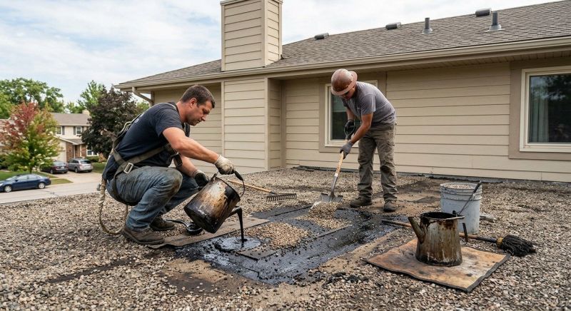 Tar And Gravel Roof Repair in Easton, CT