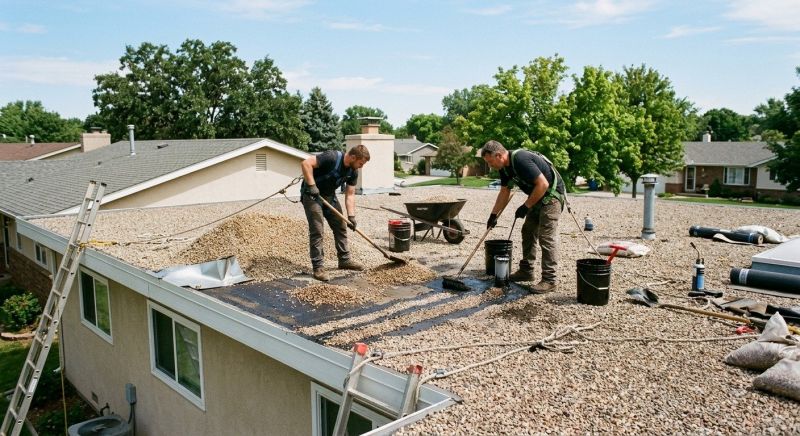 Tar And Gravel Roof Repair in Bridgeport, CT