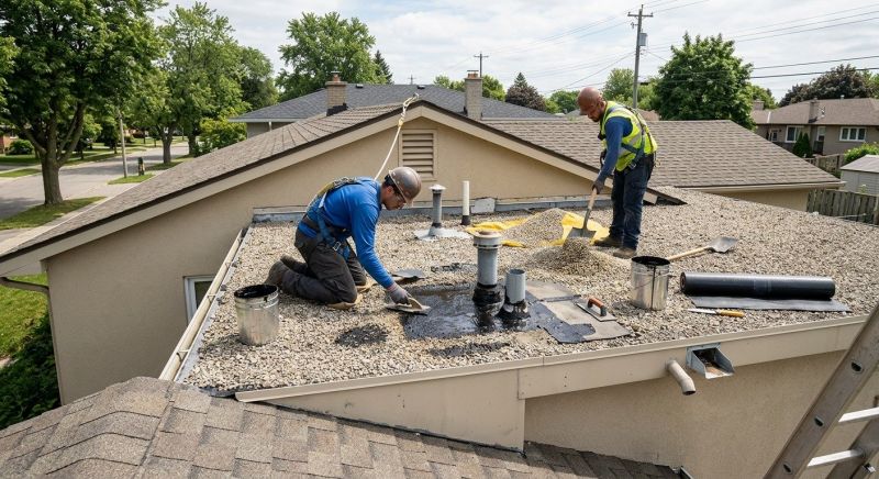 Tar And Gravel Roof Repair in Westport, CT