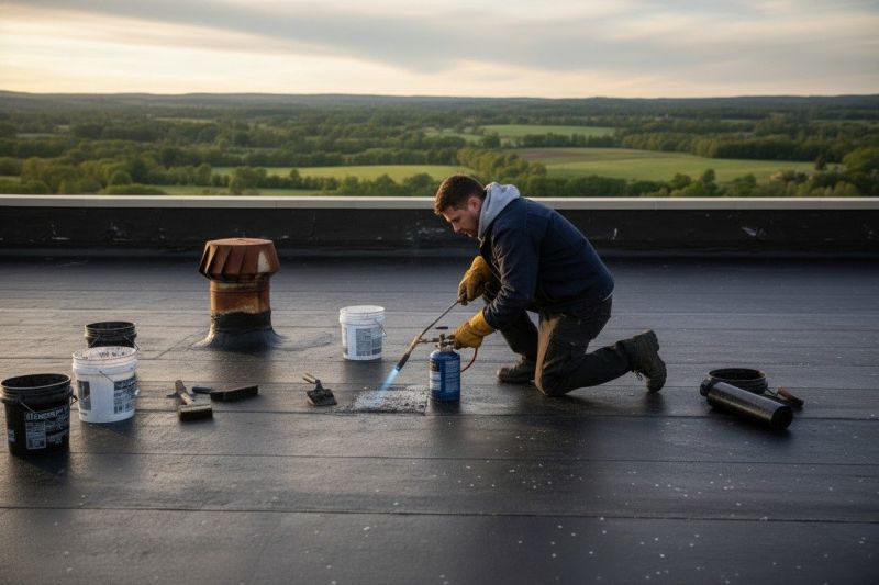Tar Roof Repair in Danbury, CT