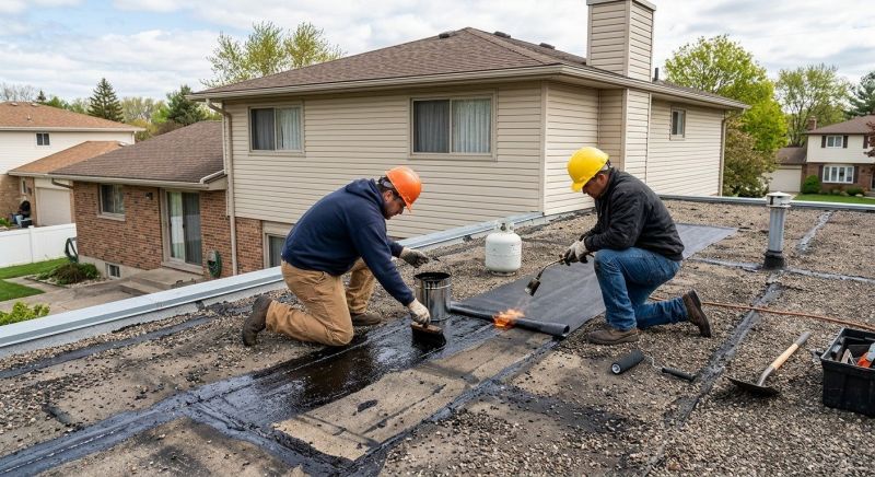 Tar Roof Repair in North Branford, CT
