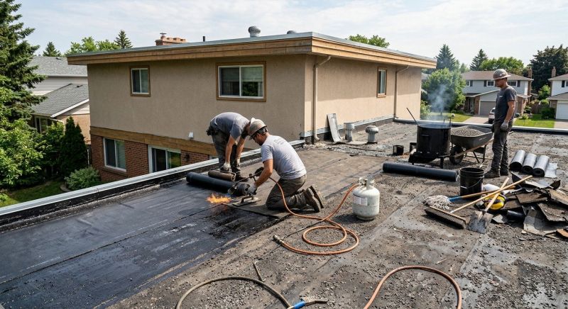 Tar Roof Repair in Norwalk, CT