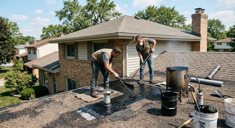 Tar Roof Repair in Shelton, CT