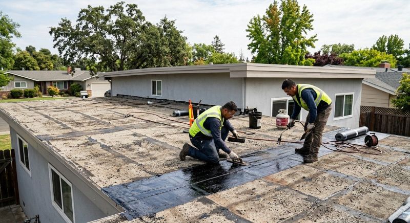 Tar Roof Repair in Woodbury, CT