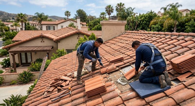 Tile Roof Repair in Branford, CT