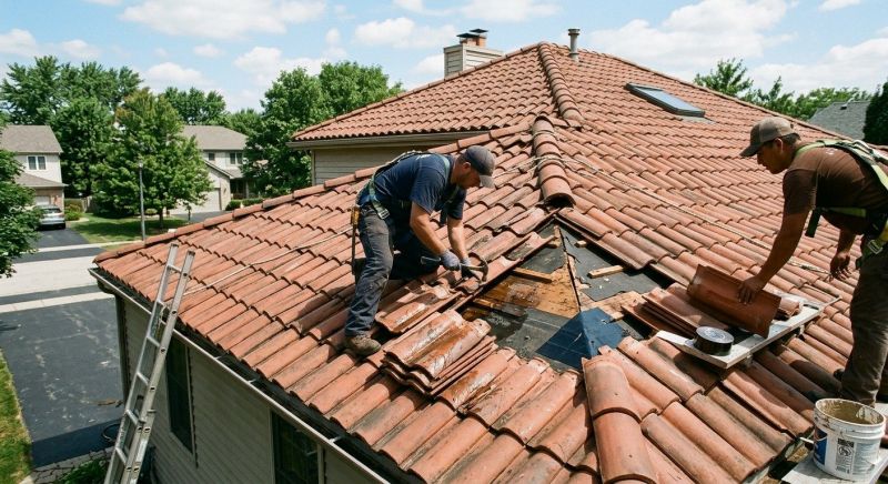Tile Roof Repair in Brookfield, CT