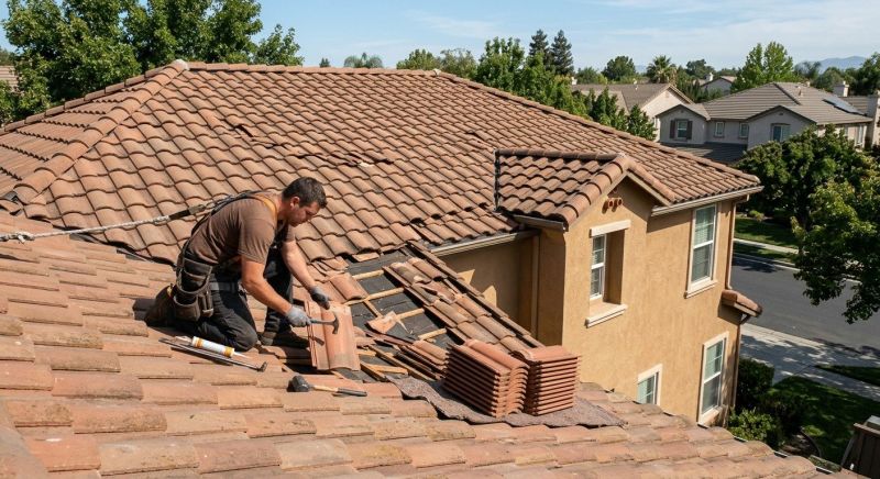 Tile Roof Repair in Monroe, CT