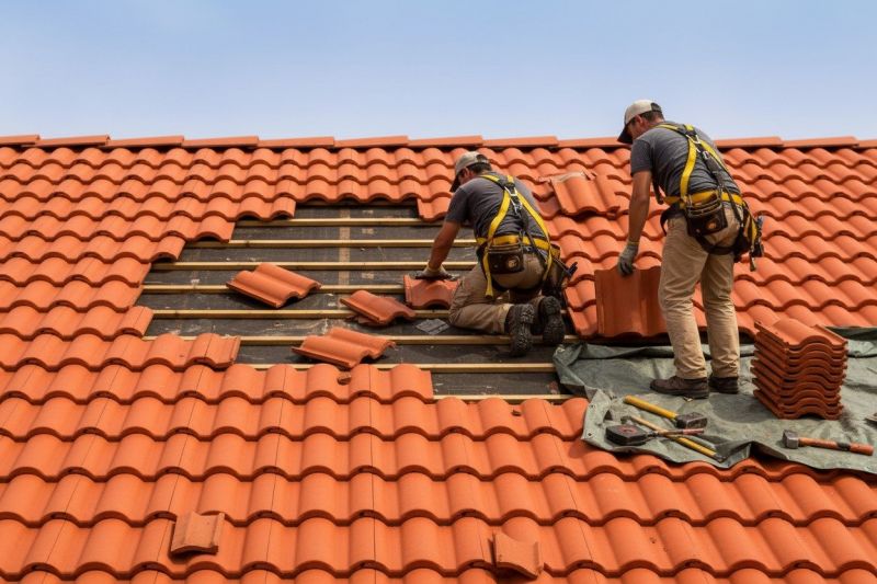 Tile Roof Repair in Northport, NY