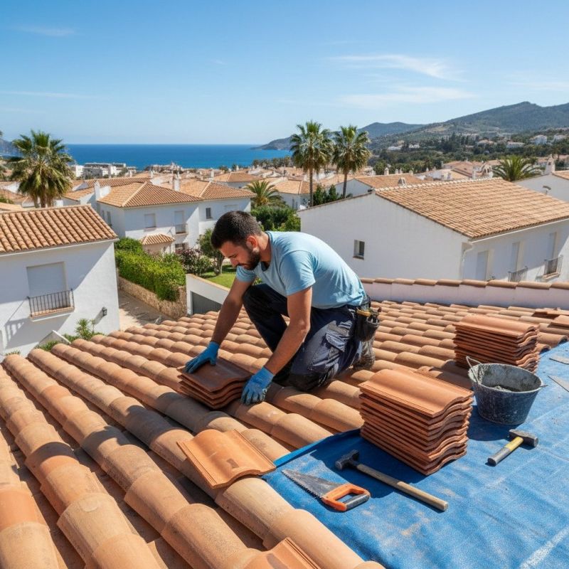 Tile Roof Repair in Port Jefferson Station, NY