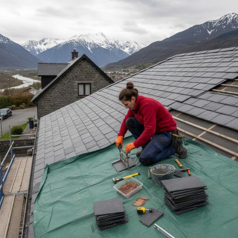 Tile Roof Repair in Redding, CT