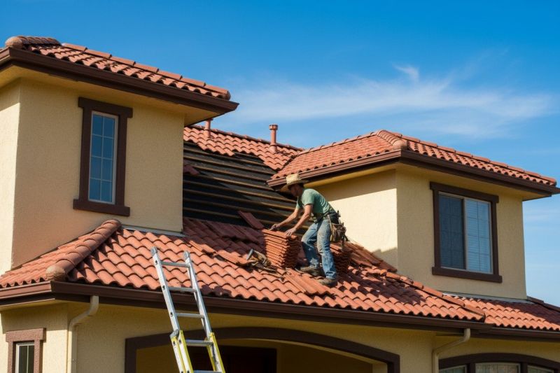 Tile Roof Repair in Sandy Hook, CT