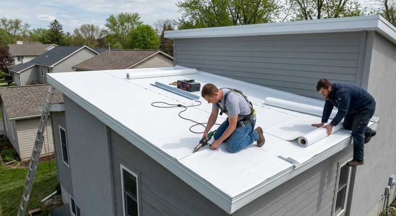 Tpo Roof Installation in Brookfield, CT