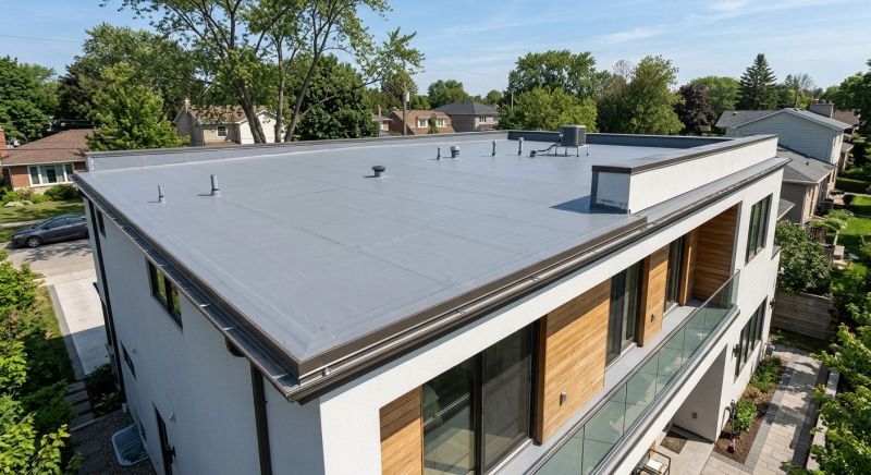 Tpo Roof Replacement in Hamden, CT