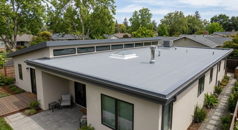 Tpo Roof Replacement in Woodbury, CT