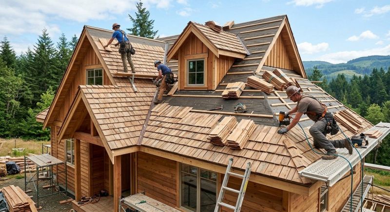 Wood Roofing Installation in Pound Ridge, NY