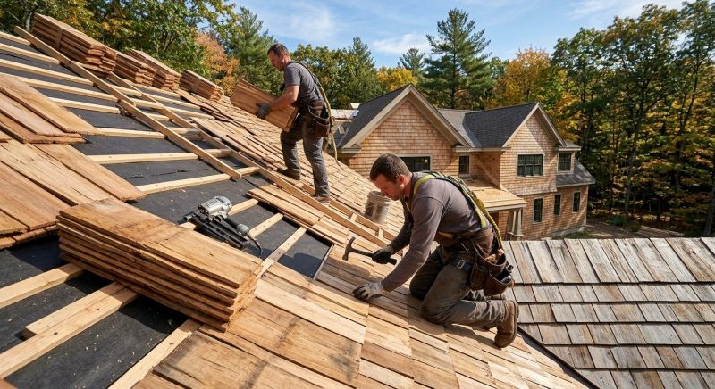 Wood Roofing Installation in Seymour, CT