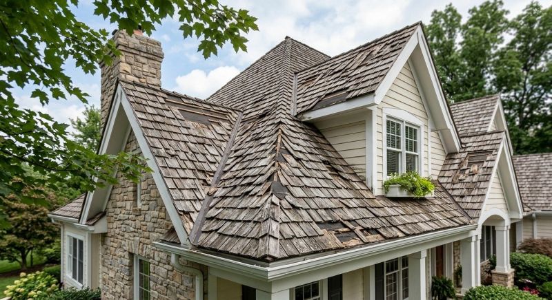 Wood Shake Roof Repair in Centereach, NY