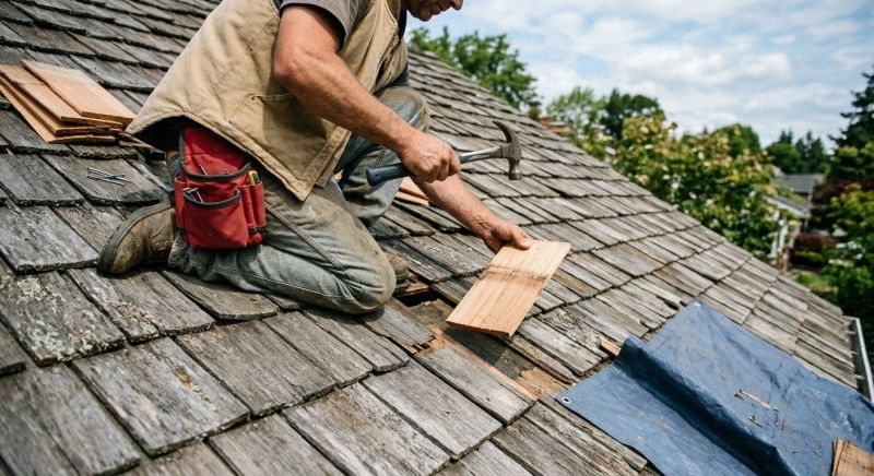 Wood Shingles Repair in Bridgeport, CT